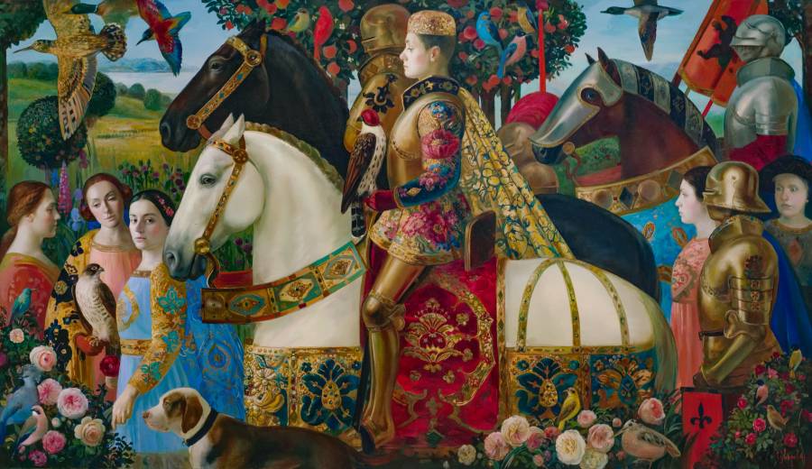 The Royal Hunt (on a White Horse)